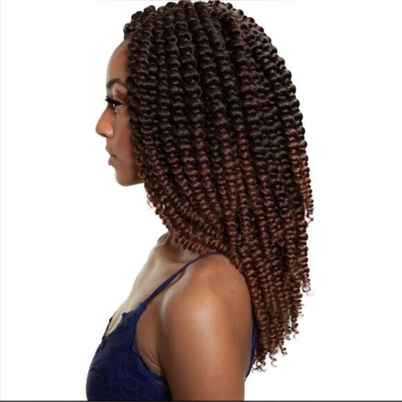 Mane Concept Afri-Naptural Crochet Braid 2X Juicy Twist 12" - Picture 2 of 6